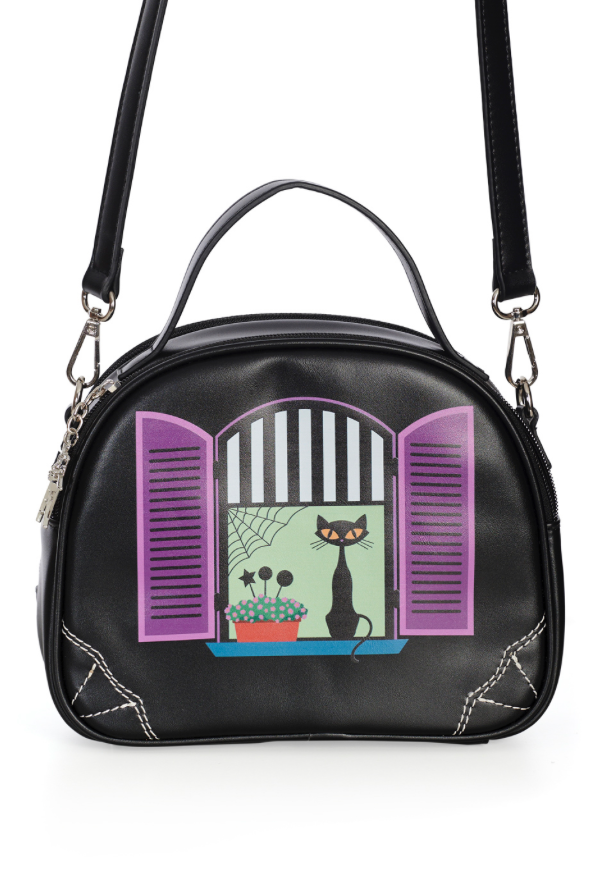 WINDOW CAT SHOULDER BAG