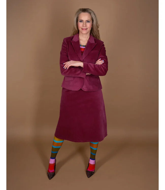 Winefruit Skirt  Bordeaux