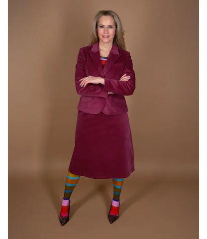 Winefruit Skirt  Bordeaux