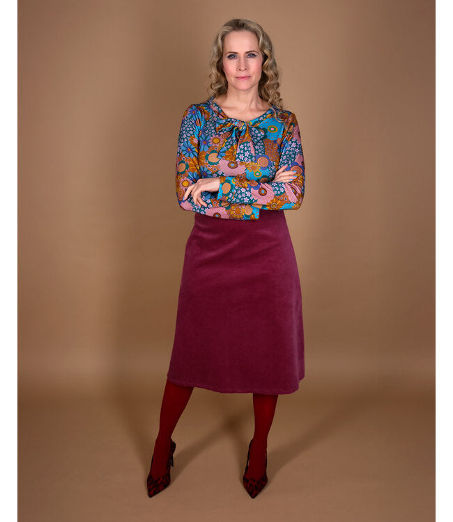 Winefruit Skirt  Bordeaux