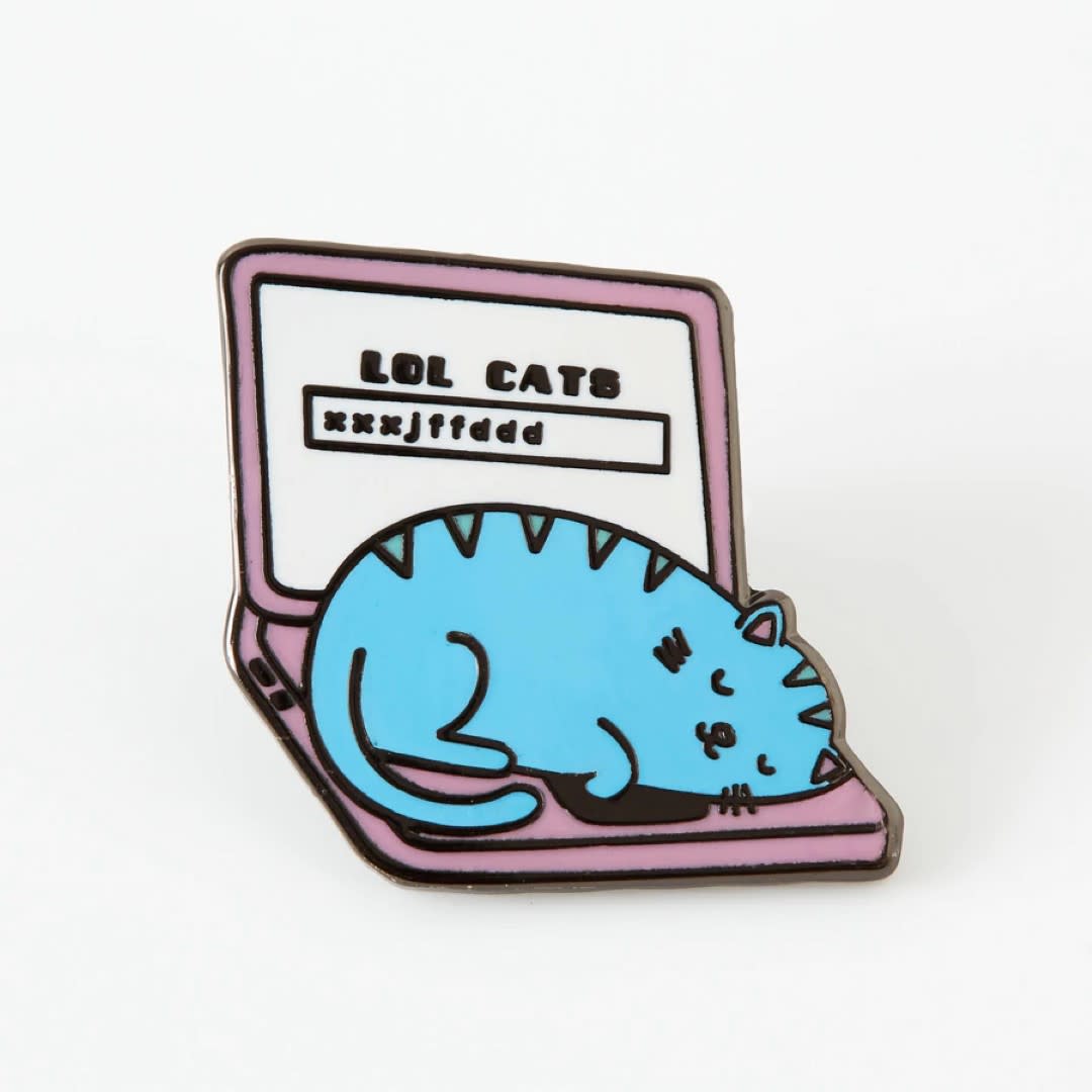 LOL Cats Laptop Enamel Pin