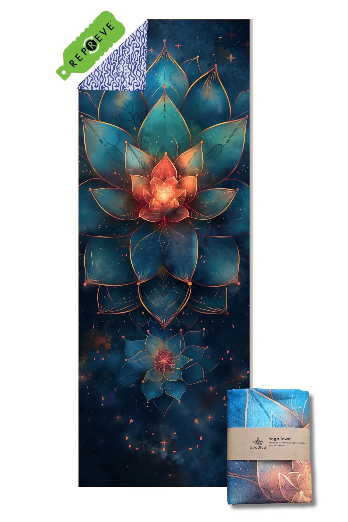 Yoga Towel Lotus Anti slip